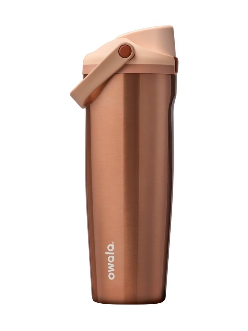 NEW Owala 40 oz Rose Gold Holiday Freesip Water Bottle - In Good Company